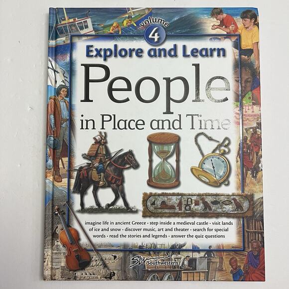 Explore and Learn Volume 4People in Place and Time Southwestern Educational - Picture 1 of 5